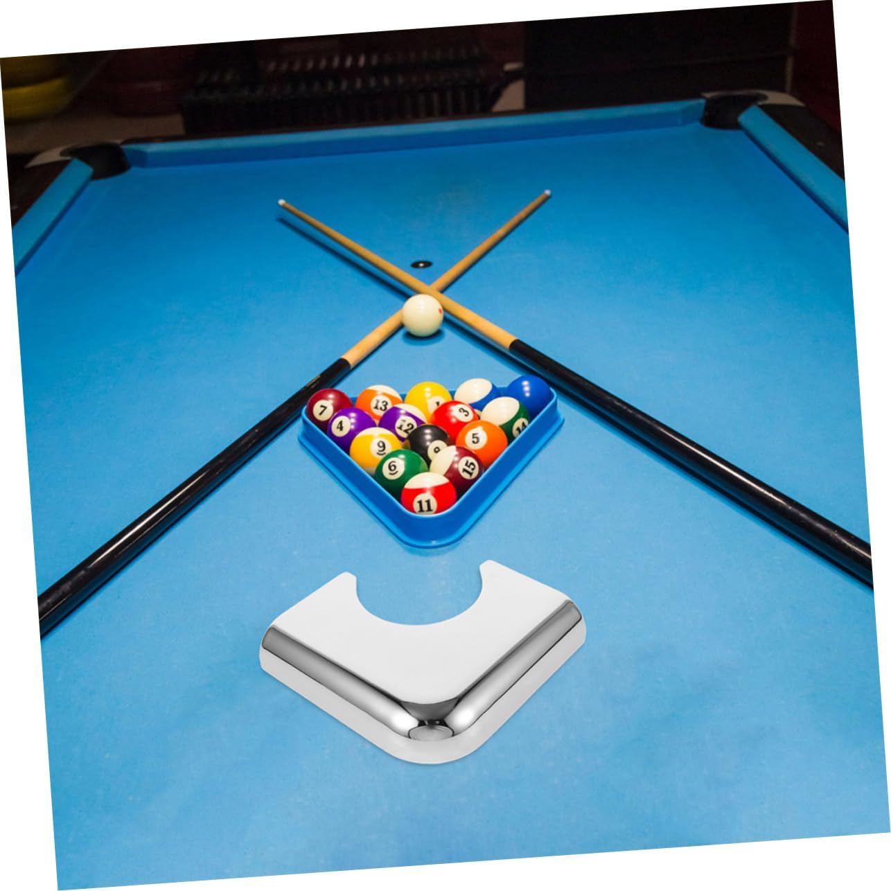 ibasenice 2pcs Billiards Corner Protector Guards for Pool Table Hardware Easy Installation Essential for Home and Bars