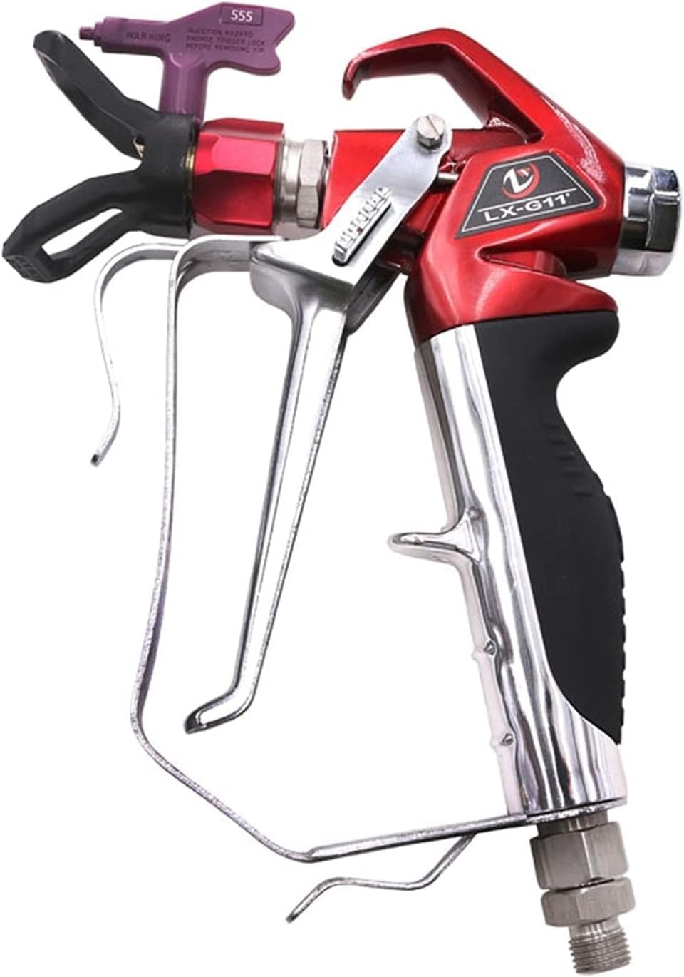 Airbrush Kit Sand Blaster Spray Gun Paint Putty Sprayer Gun High Pressure Airless Sprayer for Nail Art, Makeup, Painting, and Cake Decorati