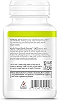 Vista 3 de Kyolic Extracto de ajo envejecido Fórmula 300, Salud cardiovascular*, vegano, 120 cápsulas
