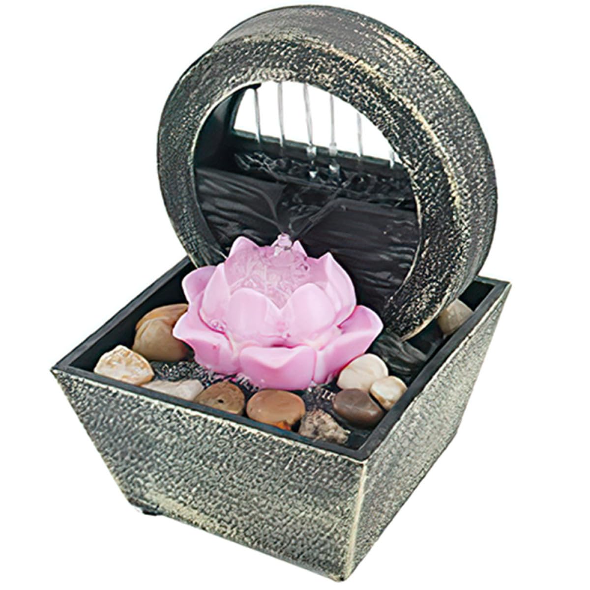 Adorno Zen HEANUJJ Fuente de Agua de Interior para Rincones de Meditación