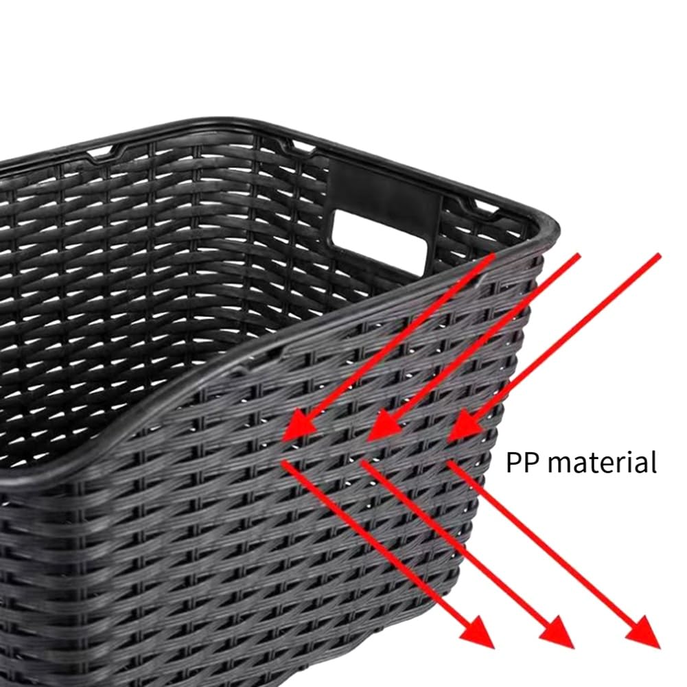 Panier à VéLo ArrièRe - Panier à VéLo pour Chien Panier ArrièRe de Rangement pour VéLo Facile à Installer