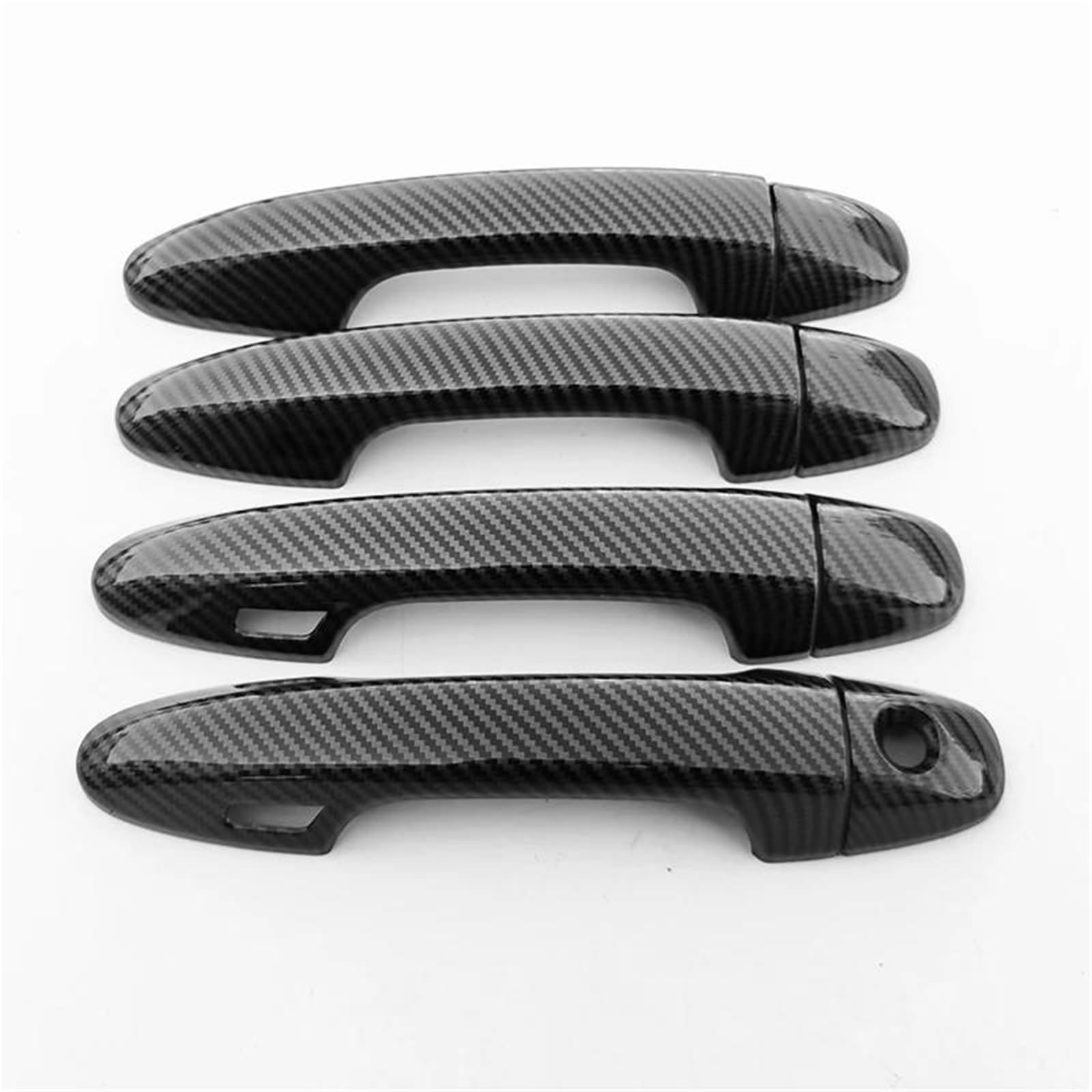 Hjkdsz Style 4 Car Door Protection For Toyota For Rav4 Xa40 2014-2019 Chrome Car Door Handle Bowl Cover Decor Trim Sticker Styling Accessories(Style 4)