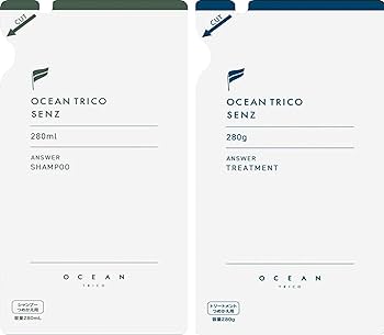オーシャントリコ センズ アンサーシャンプー・トリートメント 本体詰め替え6点 オーシャントリコ センズ アンサーシャンプー・トリートメント