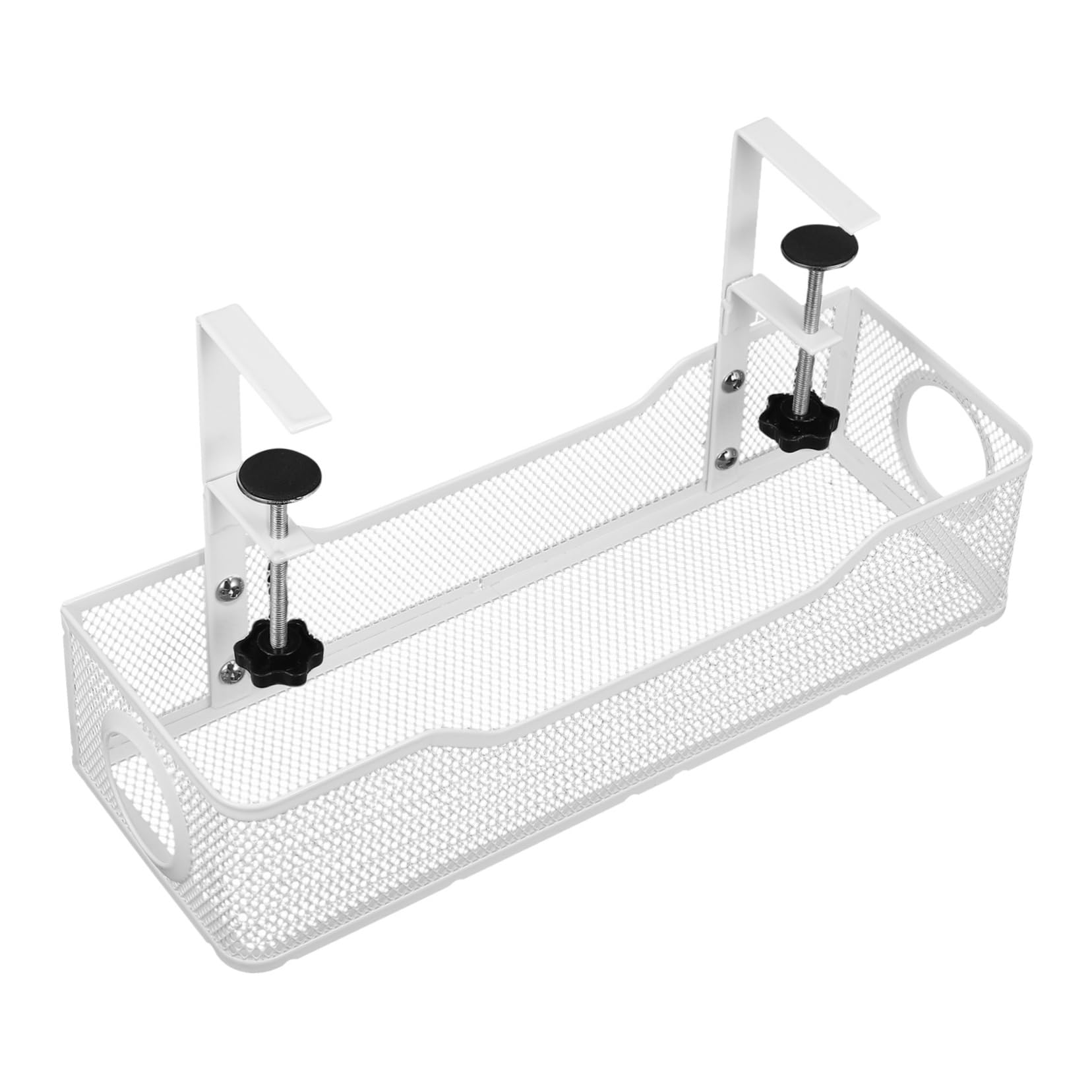 1 Juego De Organizador De Cables De Escritorio, Soporte para Gestión De Cables Debajo del Escritorio, Soporte para Cables Debajo del Escritorio, Estante De Gestión De Cables De