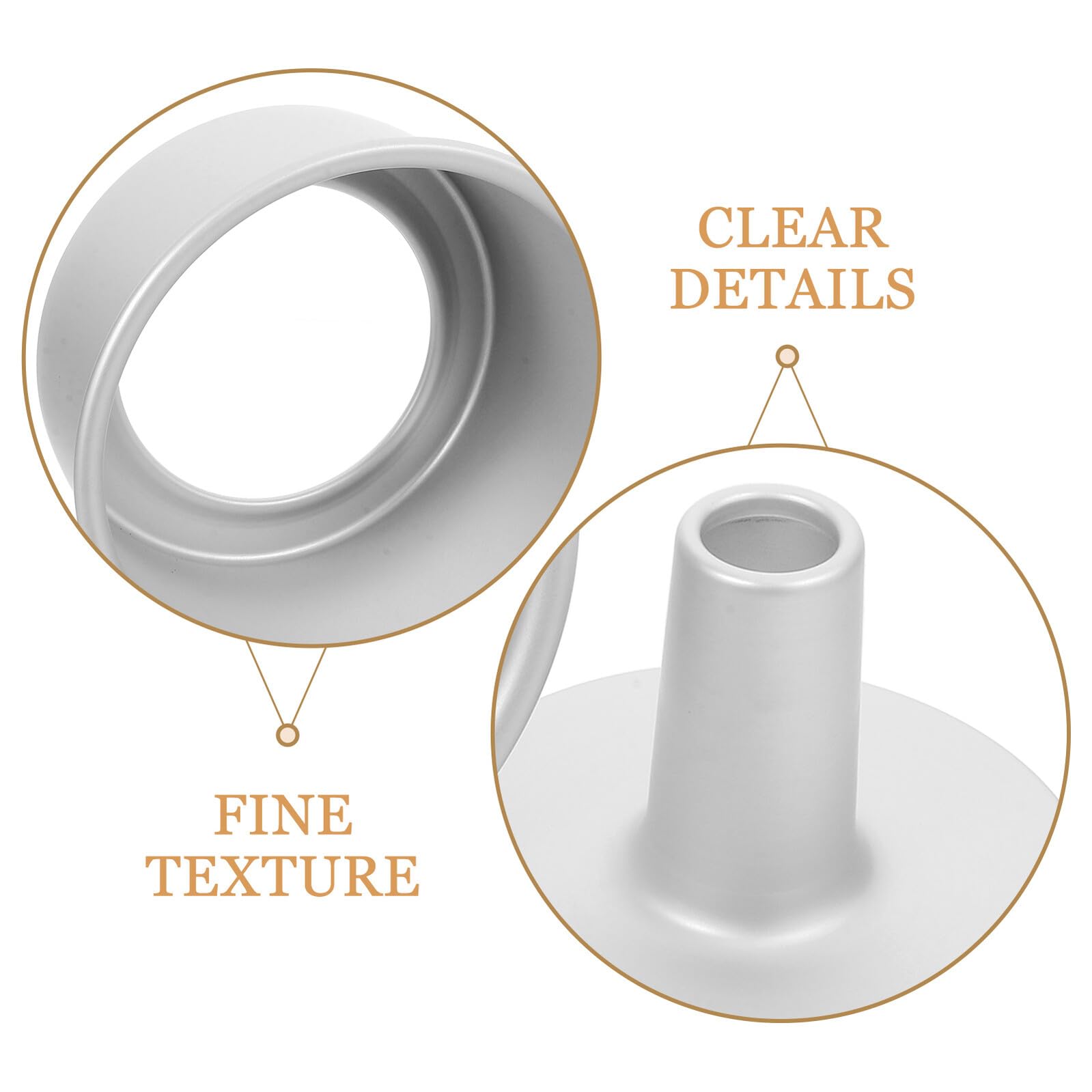 SHINEOFI Juego 3 Piezas Molde Para Pasteles Redondo Base Desmontable, Aleación De Aluminio, Antiadherente, Resistente a Deformaciones, Adecuado Para Hornear Tartas Caseras