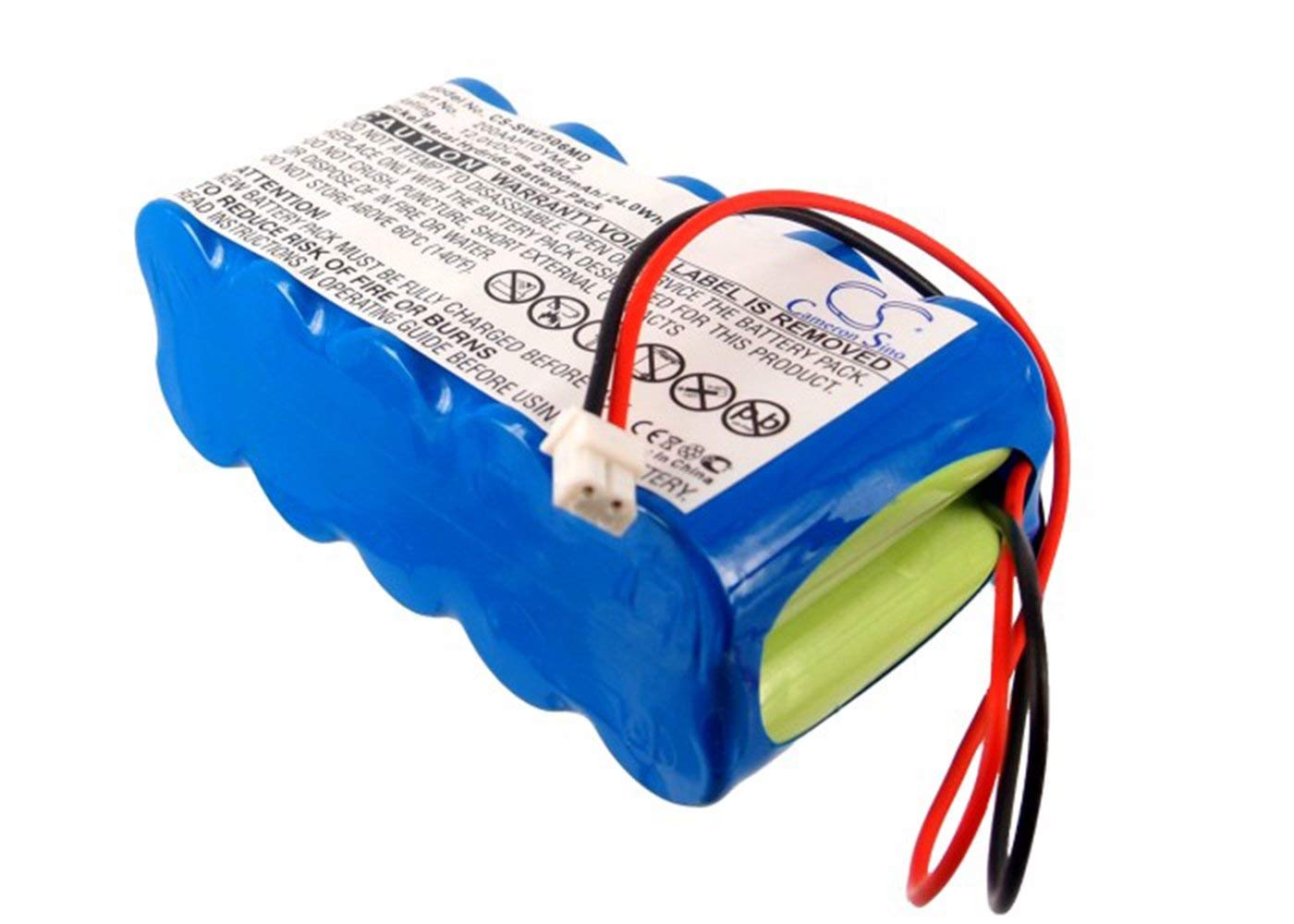 VINTRONS Replacement Battery for Smiths WZS-50F6, WZ-50F6, WZF-50F2, (2000mAh/24.0Wh),