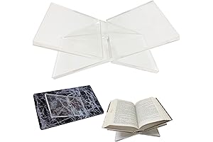 Transparent Acrylic Book Stand: An Open Book Display for Optimal Visibility