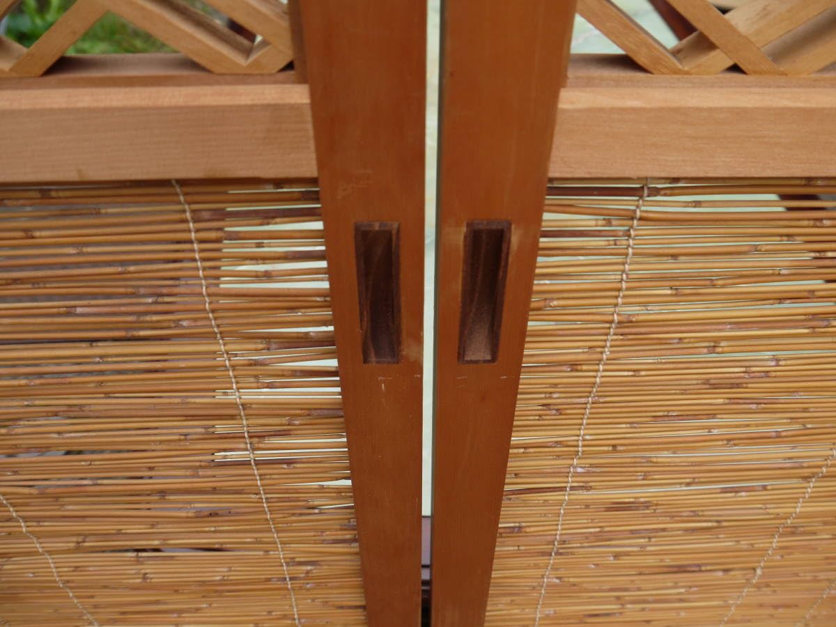 簾戸 Amazon.co.jp: YOアンティーク建具 7尺 「幅87cmx高さ212cm」夏