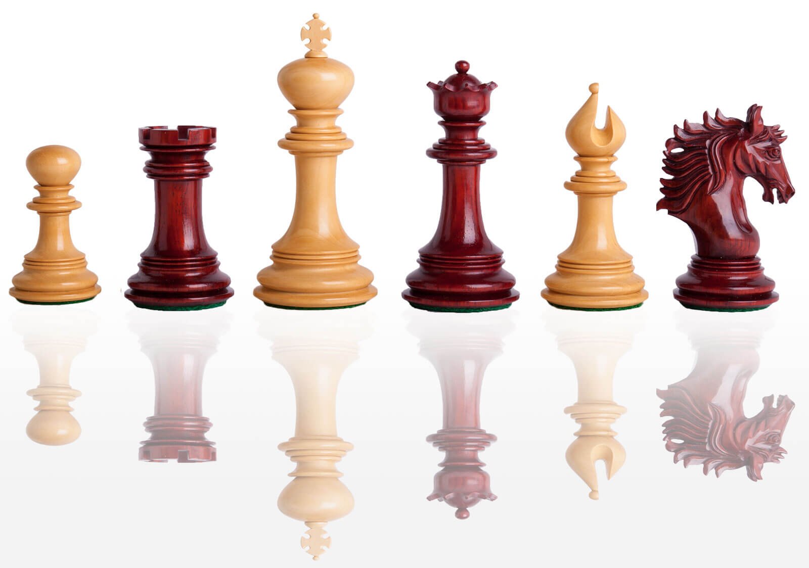 The House of Staunton - The Bolzano Luxury Chess Set - Pieces Only - 4.4