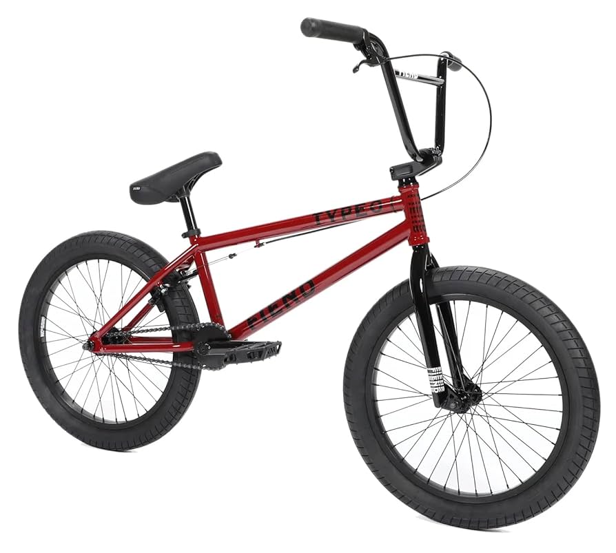 BMX fiend 20インチ ワインレッドType　O　　◆送料込み◆ Fiend BMX Gloss Red Type O Freestyle BMX, 20.25