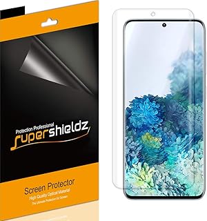 Supershieldz (2 Pack) Designed for Samsung Galaxy S20 5G UW Screen Protector, High Definition Clear Shield (TPU)