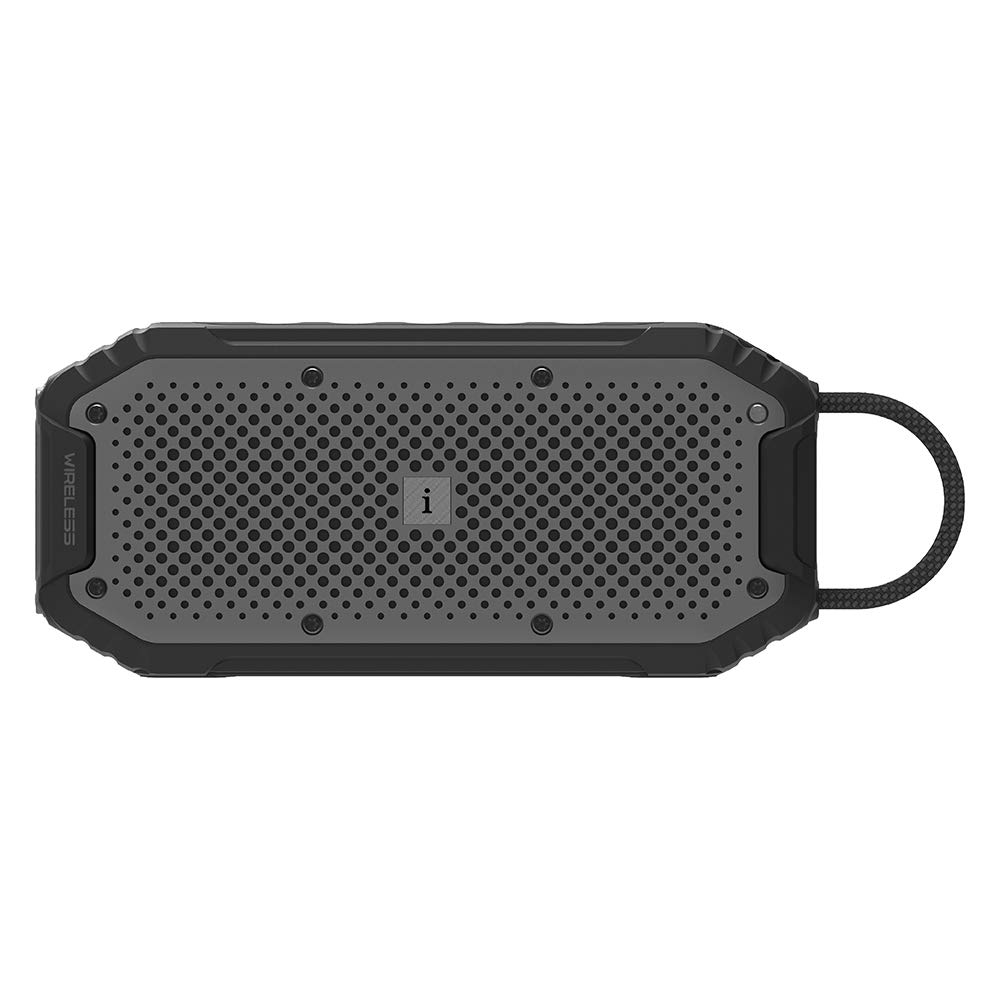iBallMusi Rock 16 Watt Truly Wireless Bluetooth Portable Speaker (Gray)