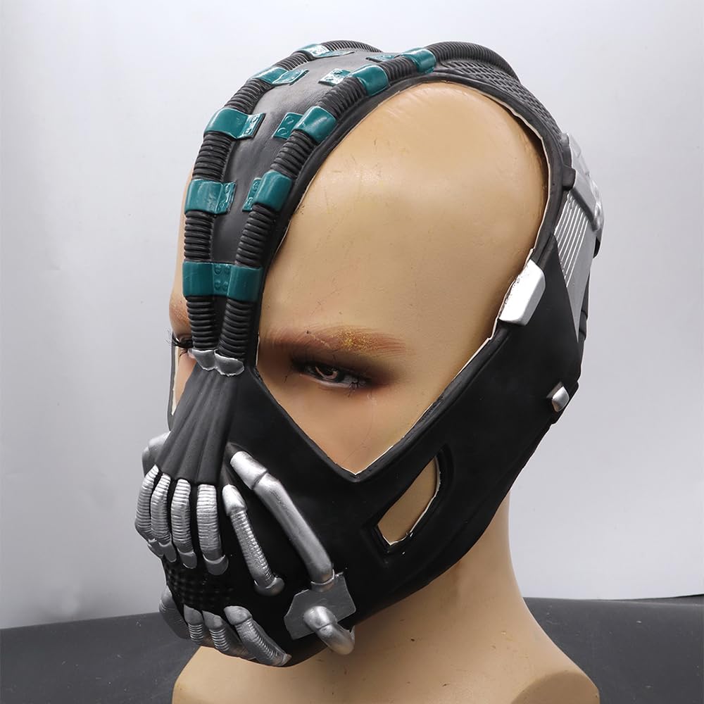 Infinity Gauntlet Masque de Bane pour adulte Dark Knight Rises - Masque de destructeur pour Halloween et cosplay - Accessoire de costume pour adulte
