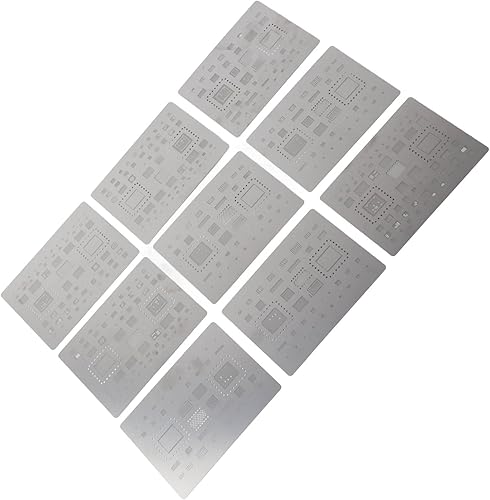 Miniatura 7 de Plantillas de rebola de acero inoxidable fuerte plantilla magnética para reparación de teléfonos