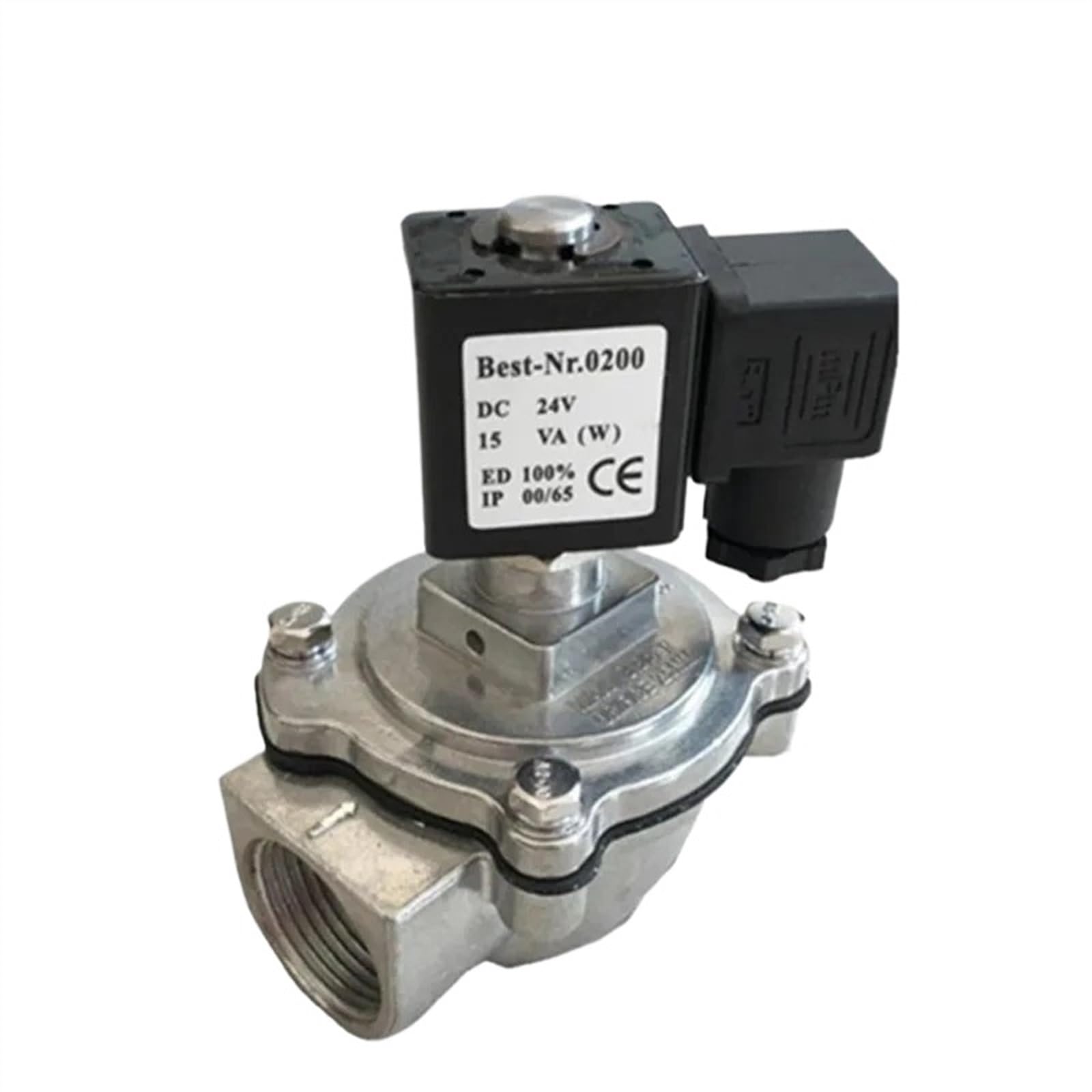 1 Pieza DMF-Z-25 Colector de Polvo neumático con Bolsa en ángulo Recto DC24V Válvula de Pulso de solenoide de 1 Pulgada(DC12V)