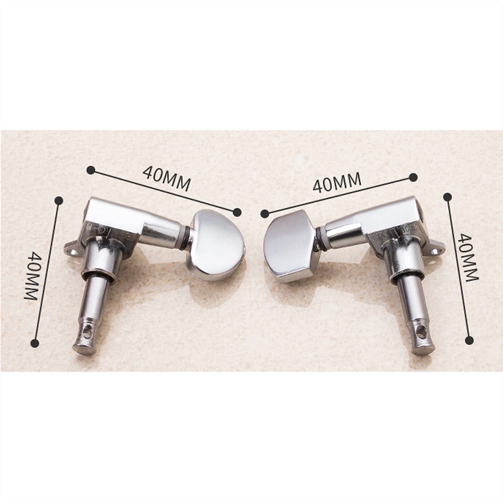 Meccanico accordatore 6 Pz. Guitar Machine Heads Knobs Guitar String String Tuning Pygs Machine Testa Sintonizzatori Per Chitarra Elettrica O Acustica