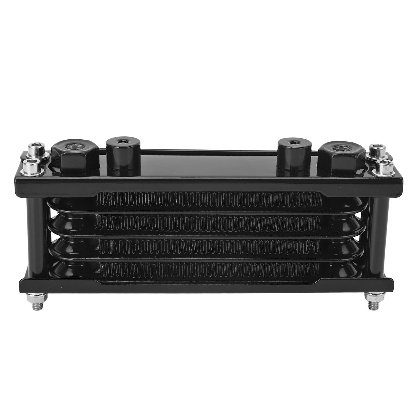 Refroidisseur D'huile Moteur de Moto, Kit de Refroidissement D'huile Moteur à 4 Rangées pour Monkey 125 à Dirt Pit Bike, Kit de Radiateur de Moteur de Refroidissement