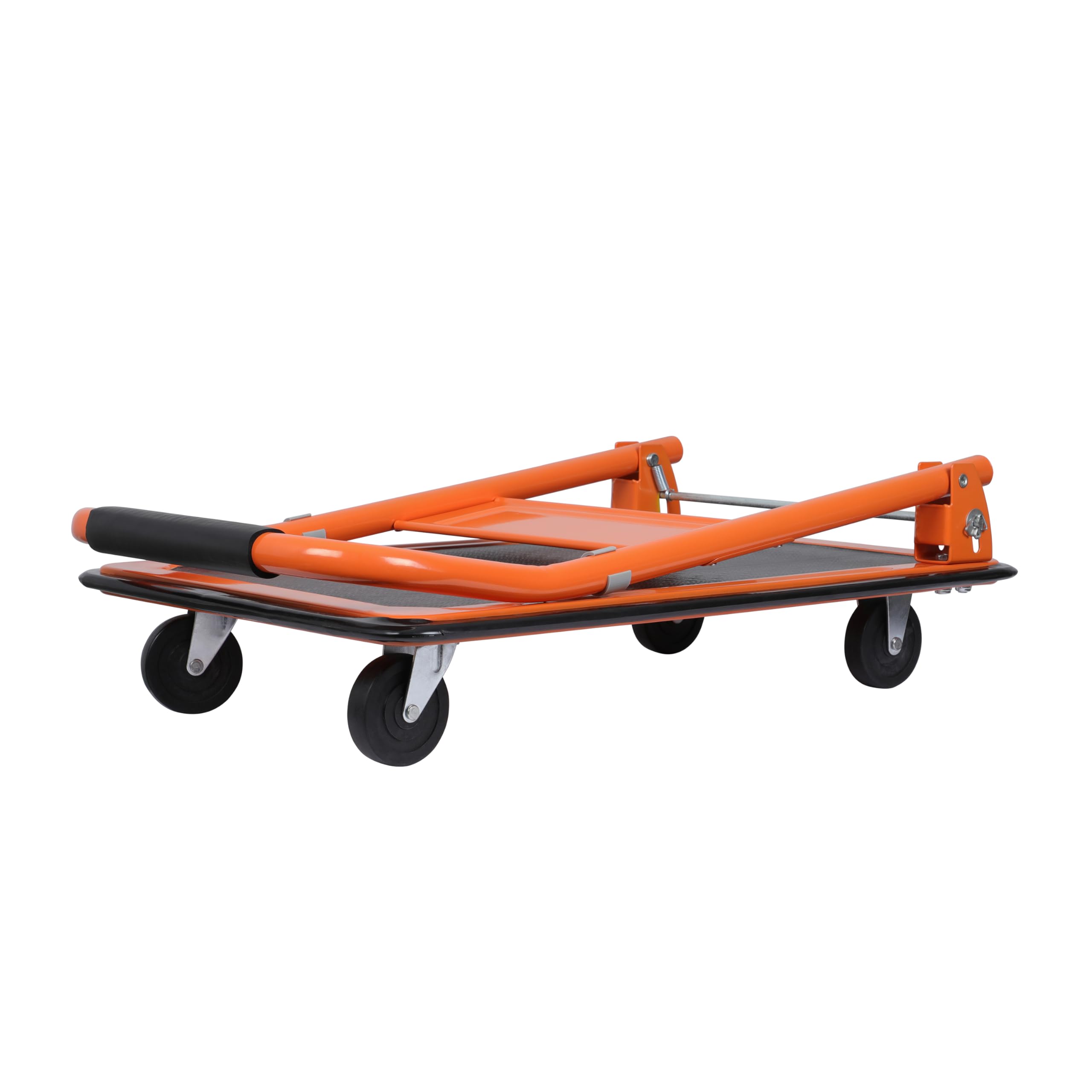 BLACK+DECKER BXWT-H303 Chariot à roulettes - Diable Pliant Max. 80KG - Chariot Plateforme 60 x 40 x 80,5 cm - Diable Demenagement avec Poignée - Facile à Ranger - Acier