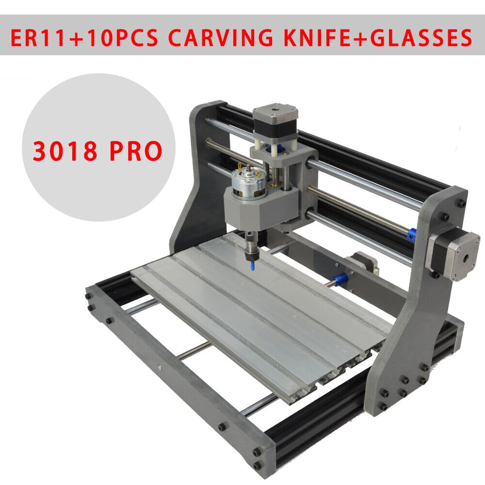 CNC 3018 PRO DIY Graviermaschine Fräsmaschine Metall Fräser Graviermaschine DIY Engraver Fräsmaschine für Druckwerkzeuge und Industrielle