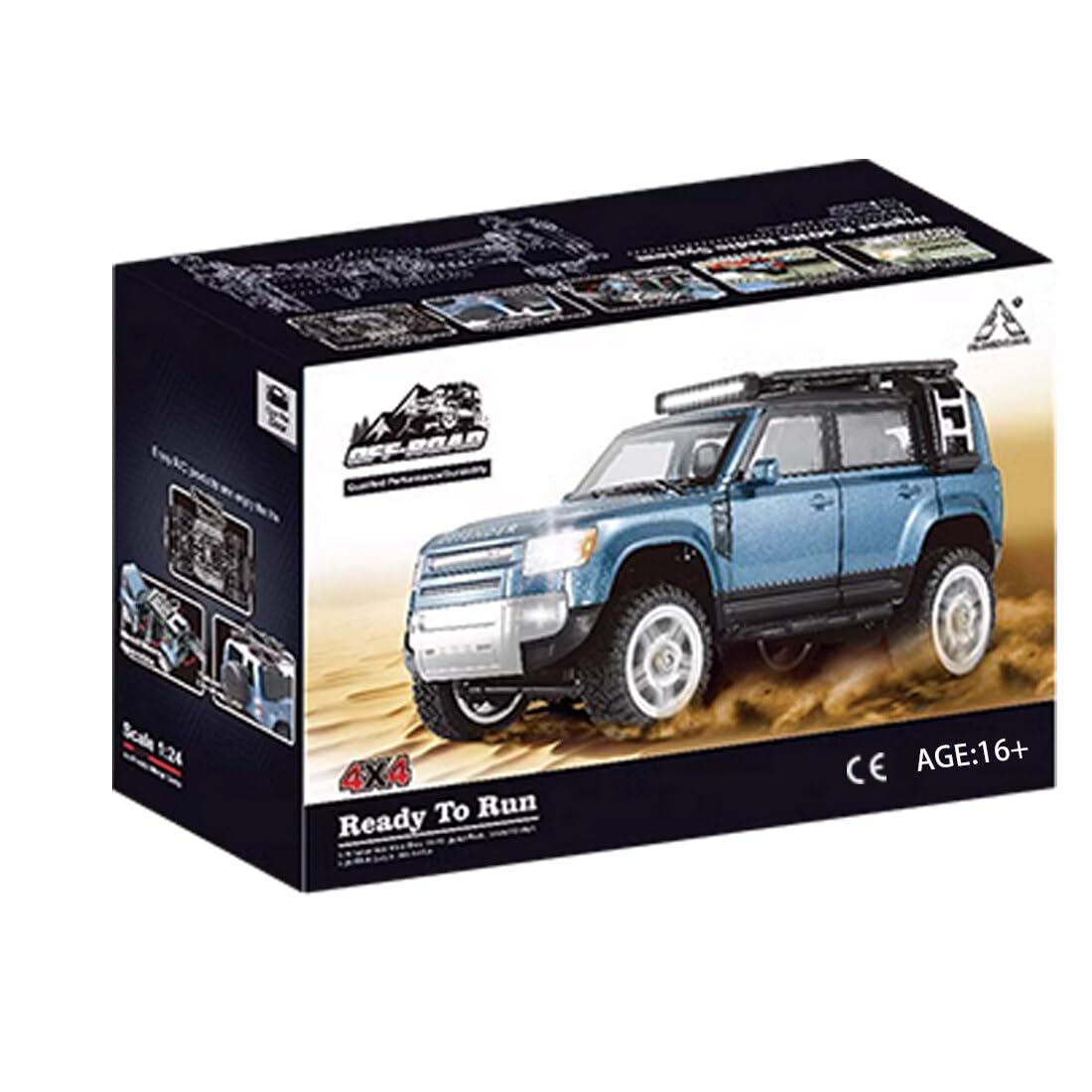 Amazon.com: rcxperts SG-2402 RC Car, 1/24 4WD Off Road All Terrain