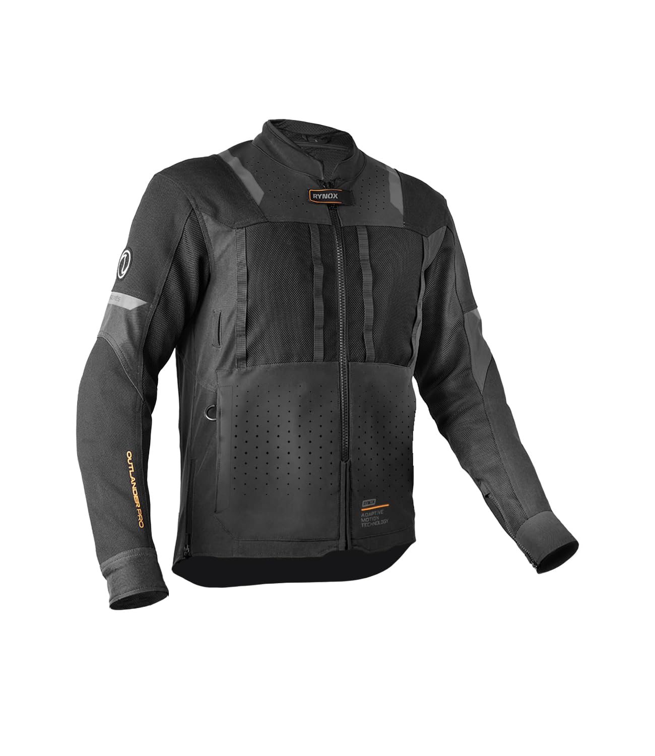 Rynox Outlander Pro Jacket CE Certified Class AA - Motorcycle Riding Jacket | Impact Protection | Abrasion Resistance | Water Resistant | Shoulder, Elbow, Back, Chest Protectors-image-22
