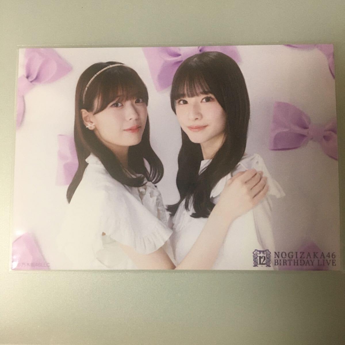 Amazon.co.jp: 乃木坂46 岩本蓮加 菅原咲月 生写真 12周年記念 2shot