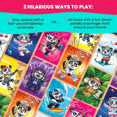 Pandamonium juego de mesa para familias 5+ años miniatura 5