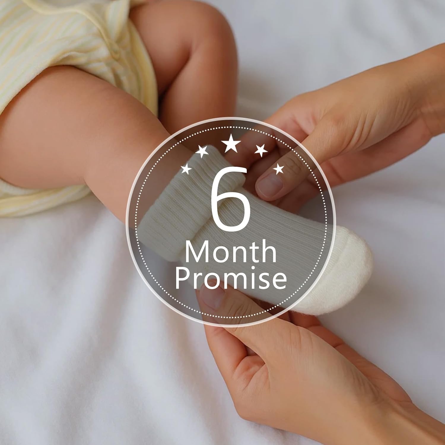 Merino Protect Merino Wool Socks For Toddler Temperature Regulate Baby Sock Soft Knee High Socks 3Pack - Image 6