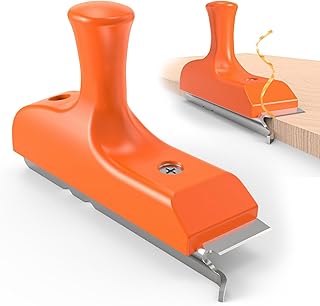 Buhobha Edge Banding Trimmer 3-in-1 Heavy Duty Woodworking Edge Banding Glue Brushing Tool with Durable Stainless Steel Blades, Handles Arc Edges/Right Angles/Rounded Corners