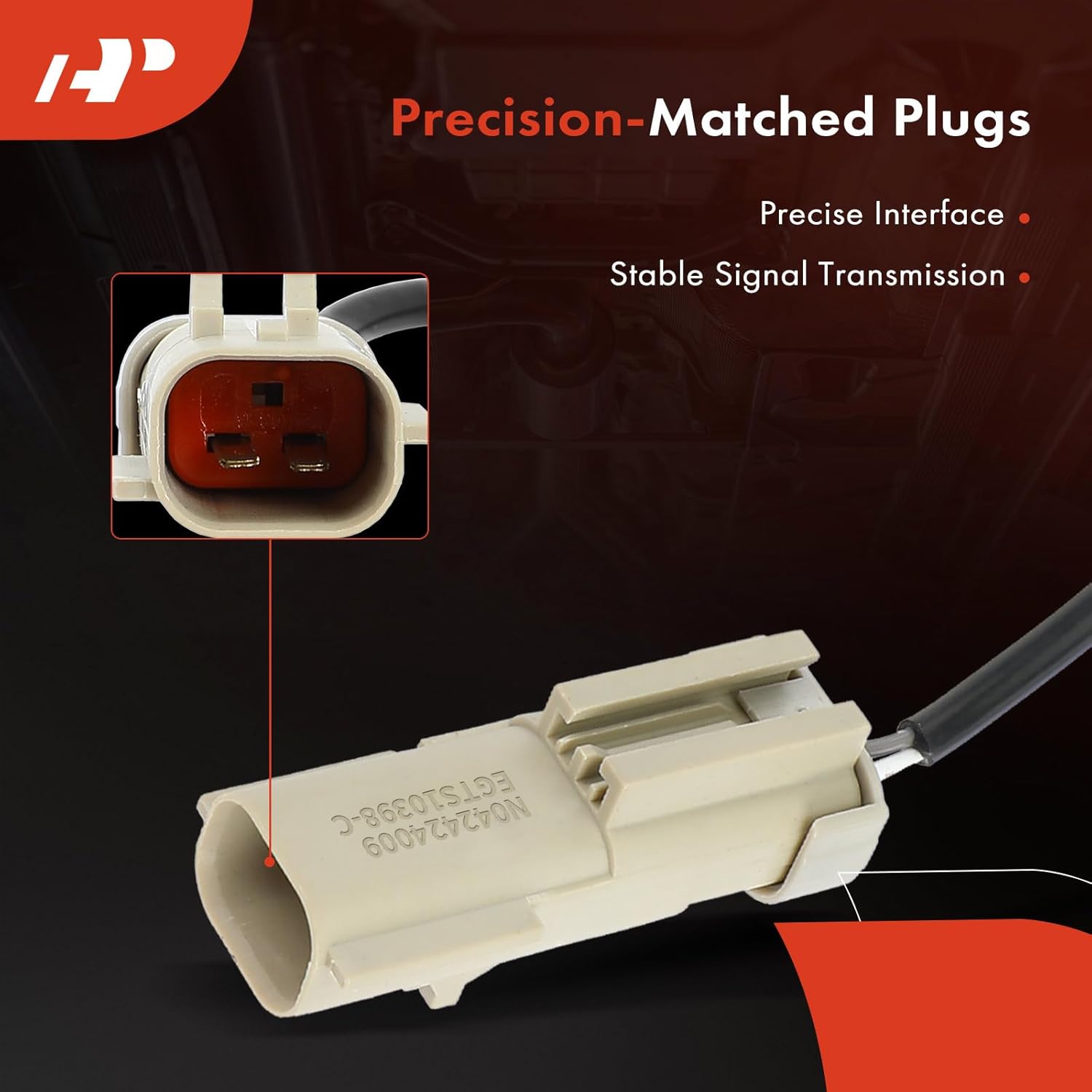 A-Premium Exhaust Gas Temperature Sensor Compatible with Jeep WK2 Series Grand Cherokee & Ram 1500, 2014 2015 2016 2017 2018, 3.0L, Replace# 68211315AB