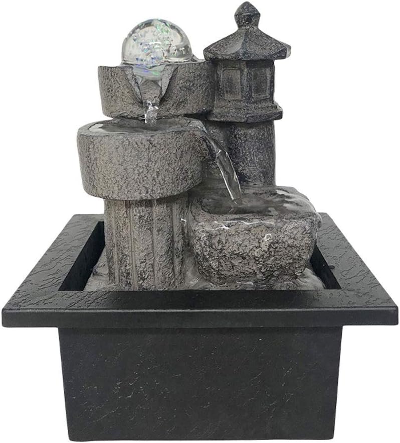 Indoor Fountain Tabletop Fountain Relaxation Waterfall