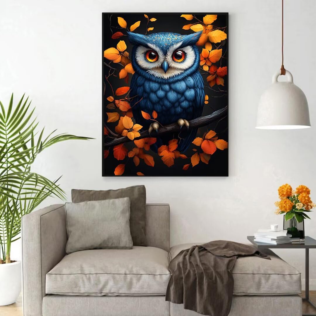 DIY 5D sowa diamentowe zestawy artystyczne dla dorosłych, malarstwo diamentowe, drzewo dimond, sztuka, zestawy rzemieślnicze dla dorosłych, kwadratowe pełne wiercenie diamentowa sztuka, mozaika dla