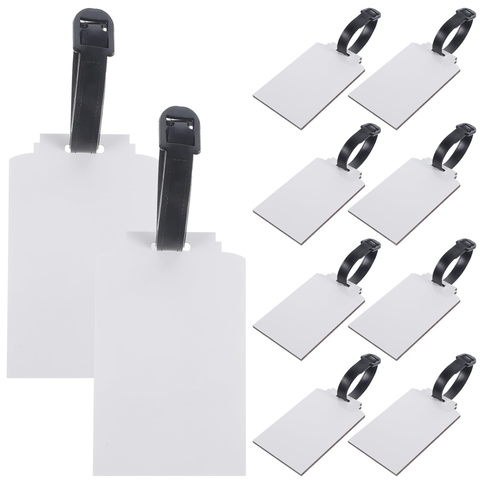 5 Sets Blanko Gepäckanhänger Für Thermotransferdruck Handgepäck Für Flugzeuge Sublimations Blanko Taschenanhänger DIY Gepäckanhänger Für Kreuzfahrtschiffe
