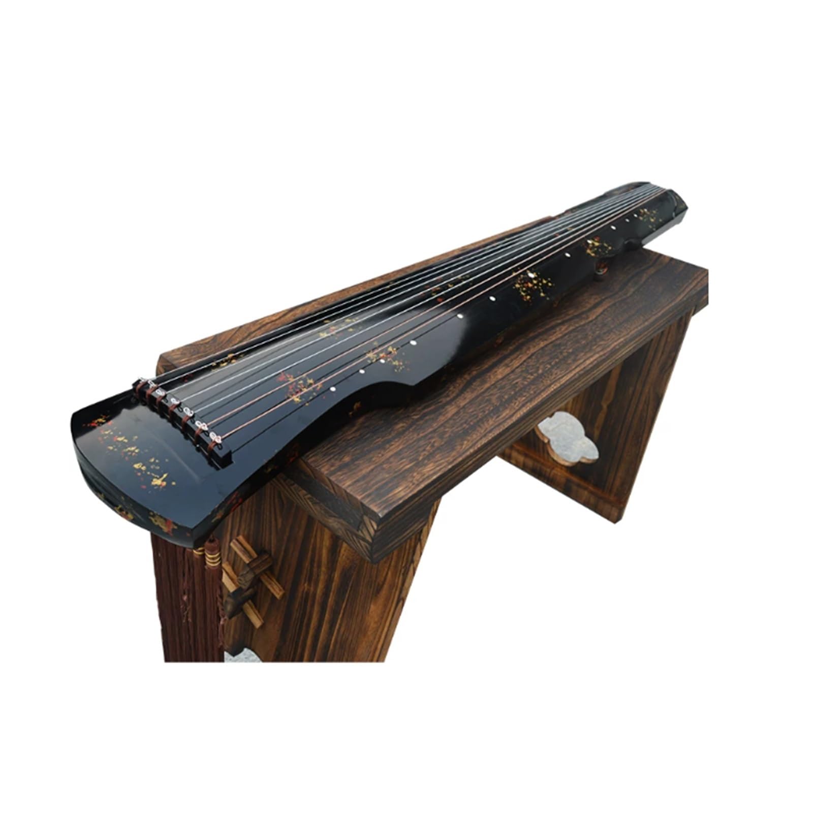 Professionelles Musikinstrument Guqin Geeignet Für Anfänger Um Das Traditionelle Guqin Spiel Mit Rohlack Zu Üben