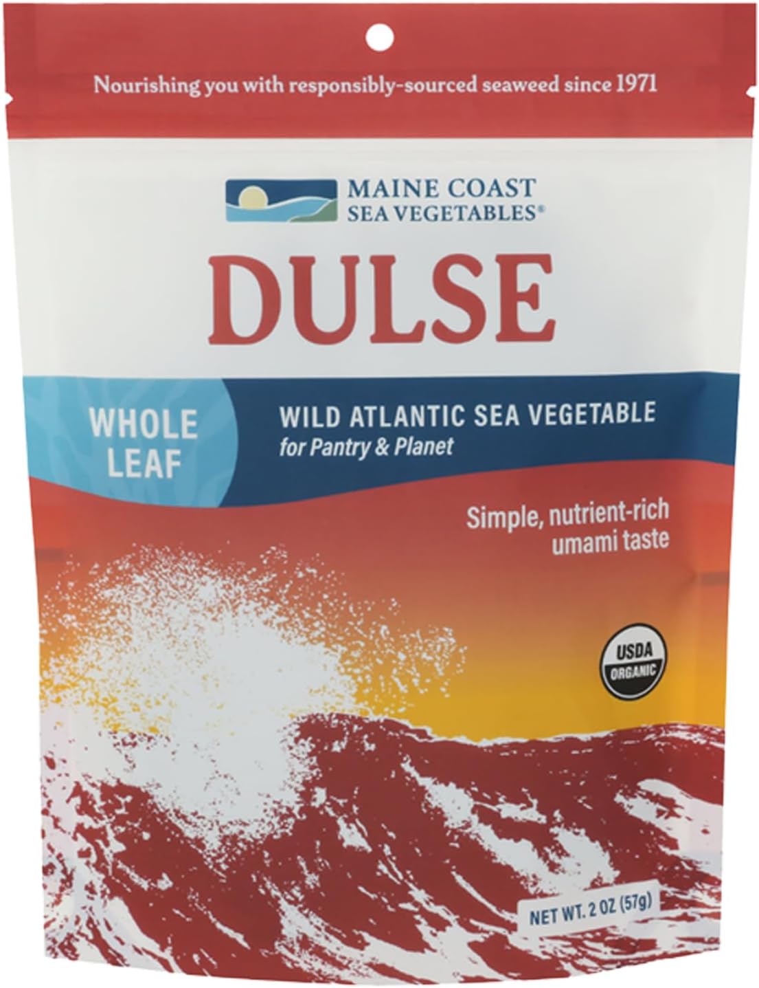 Maine Coast, Dulse Whole Organic, 2 Ounce