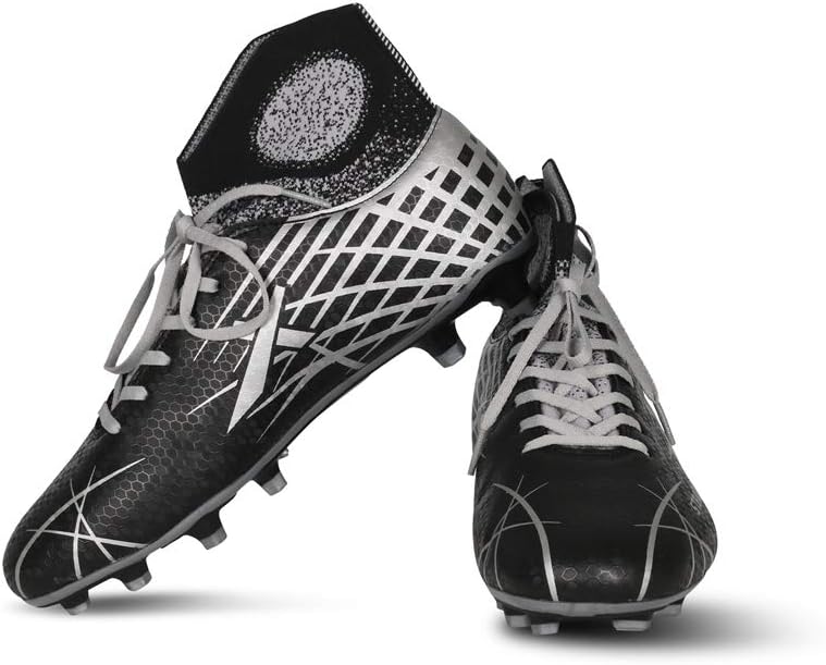 Vector X Stealth Synthetic Football Shoes (Black-Grey)
