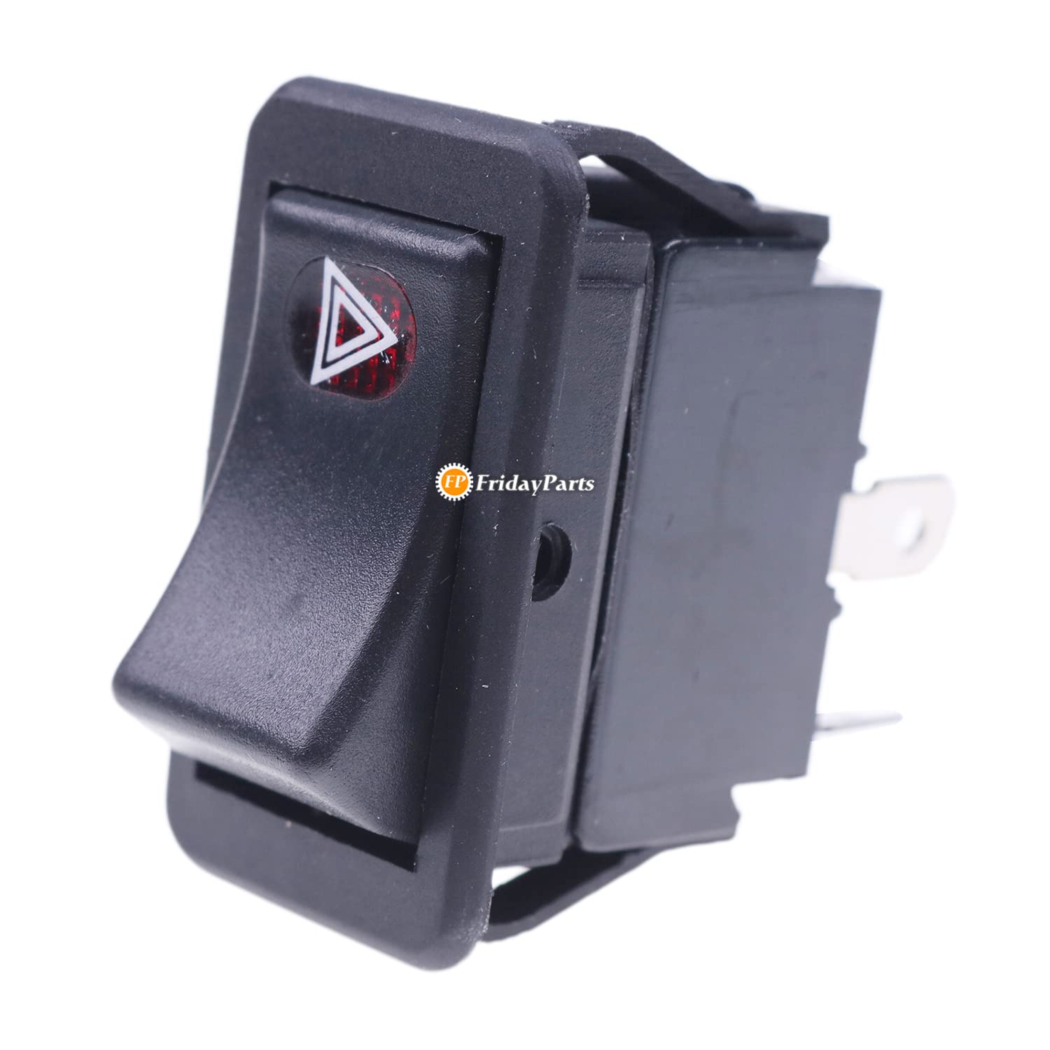 Amazon.com: Fridayparts Flasher Lamps Hazard Rocker Switch