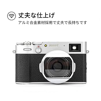 Amazon | YC Onion FujifilmX100V X100VI 用レンズフード