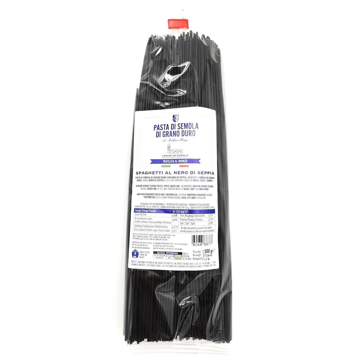 LA TRAFILATA Spaghetti al nero di Seppia/Spaghetti mit Tintenfisch 500g x16
