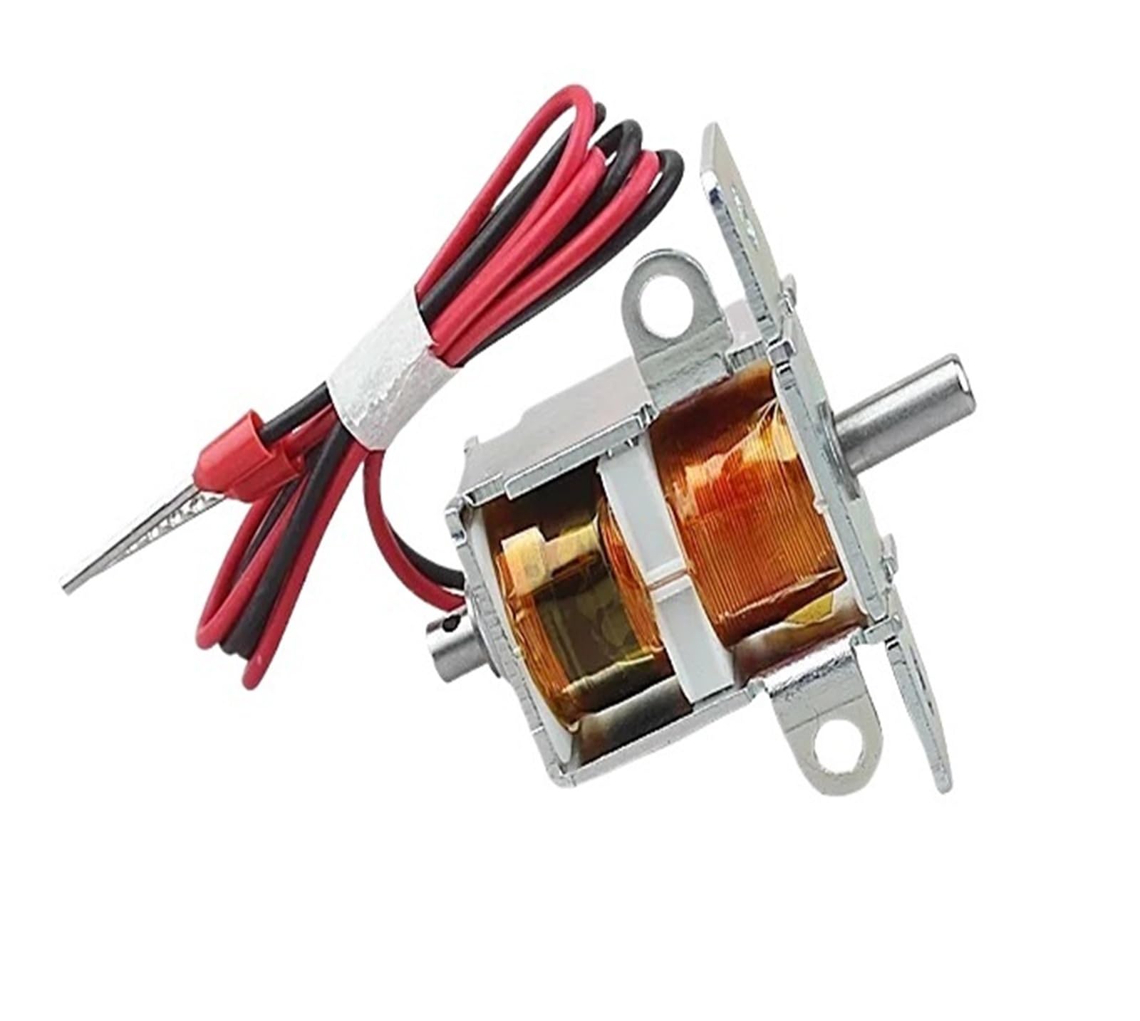 Powsi Dc12v Charging Pile Dc Bidirectional Self Holding Bistable Electromagnetic Electric Control Lock 5V6v12v Electromagnetic Lock Forward