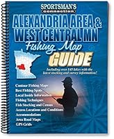 Alexandria Area & West Central Minnesota Fishing Map Guide 188501029X Book Cover