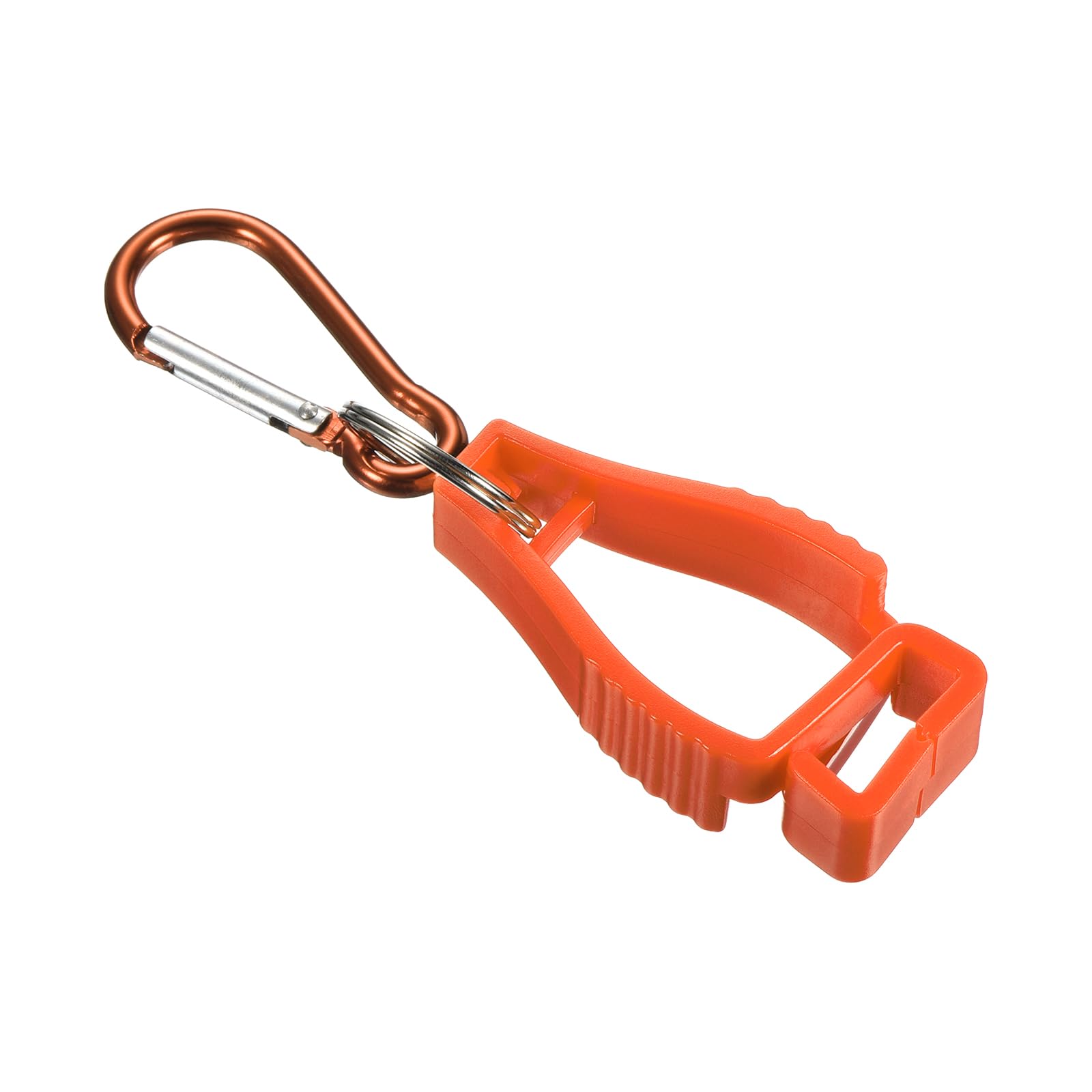 PATIKIL Glove Clips, 14 Pack Gloves Holder Clip Glove Belt Keeper Work Gloves Grabber Helmet Hanger for Construction Worker Orange - Image 4