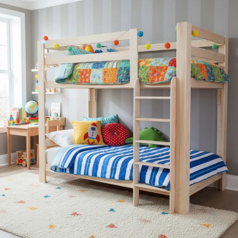 La Mejor Selección de Literas Madera comprados en linea. 46 CAMAS EPICAS LITERA de Madera Individual