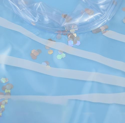 Miniatura 7 de Soporte para bebidas inflable para playa, portavasos flotante, bandeja enfriadora flotante, suministros de fiesta en la piscina con bomba de aire,