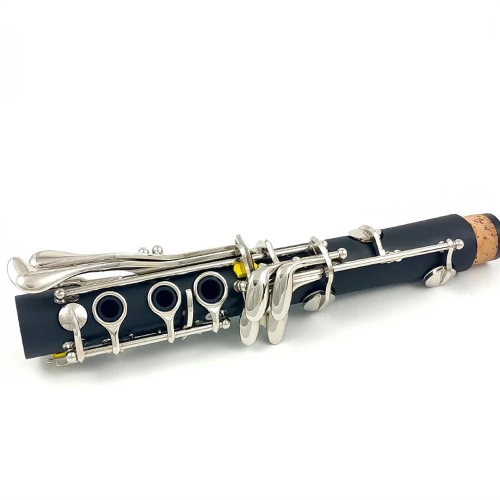 Strumento A Fiato Per Clarinetto In Sib Con Corpo In Gomma Dura 17 Tasti Con Custodia E Accessori