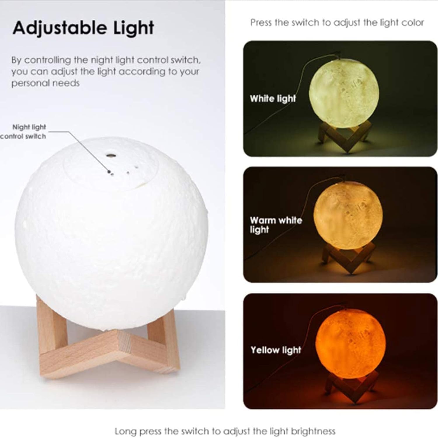 Difusor ultrasónico de aceites esenciales con lámpara nocturna LED, humidificador de aire USB, fabricante de niebla aromática, capacidad de 880 ml