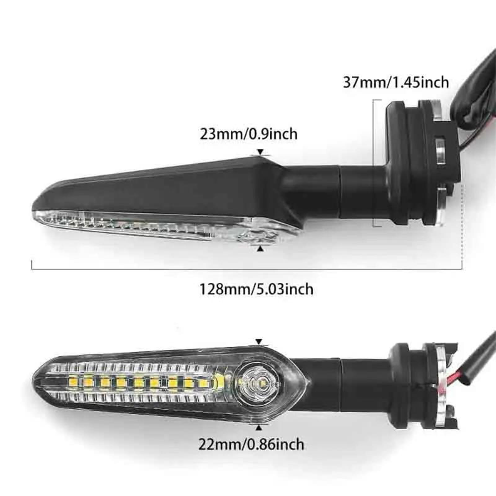 Indicatori Luce Indicatori Di Direzione A LED Anteriori Posteriori Per Moto Per Yamaha MT09 MT03 MT07 MT-125 MT-25 MT-10 Componenti Illuminazione Indicatore Direzione Frecce Moto