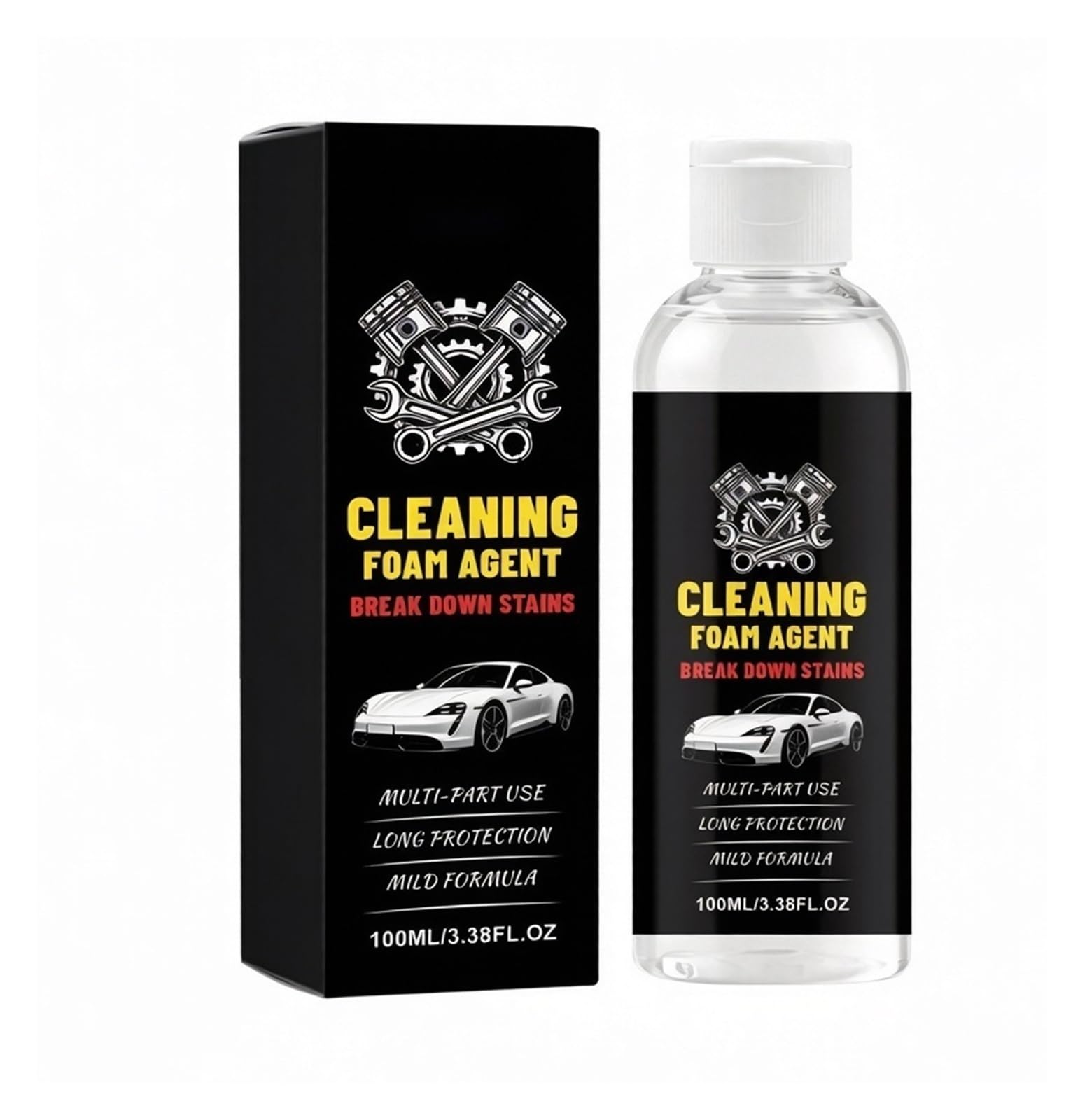 100 ml Autoreiniger, Lack- und Innenraumpolitur -Pflege(2pcs)