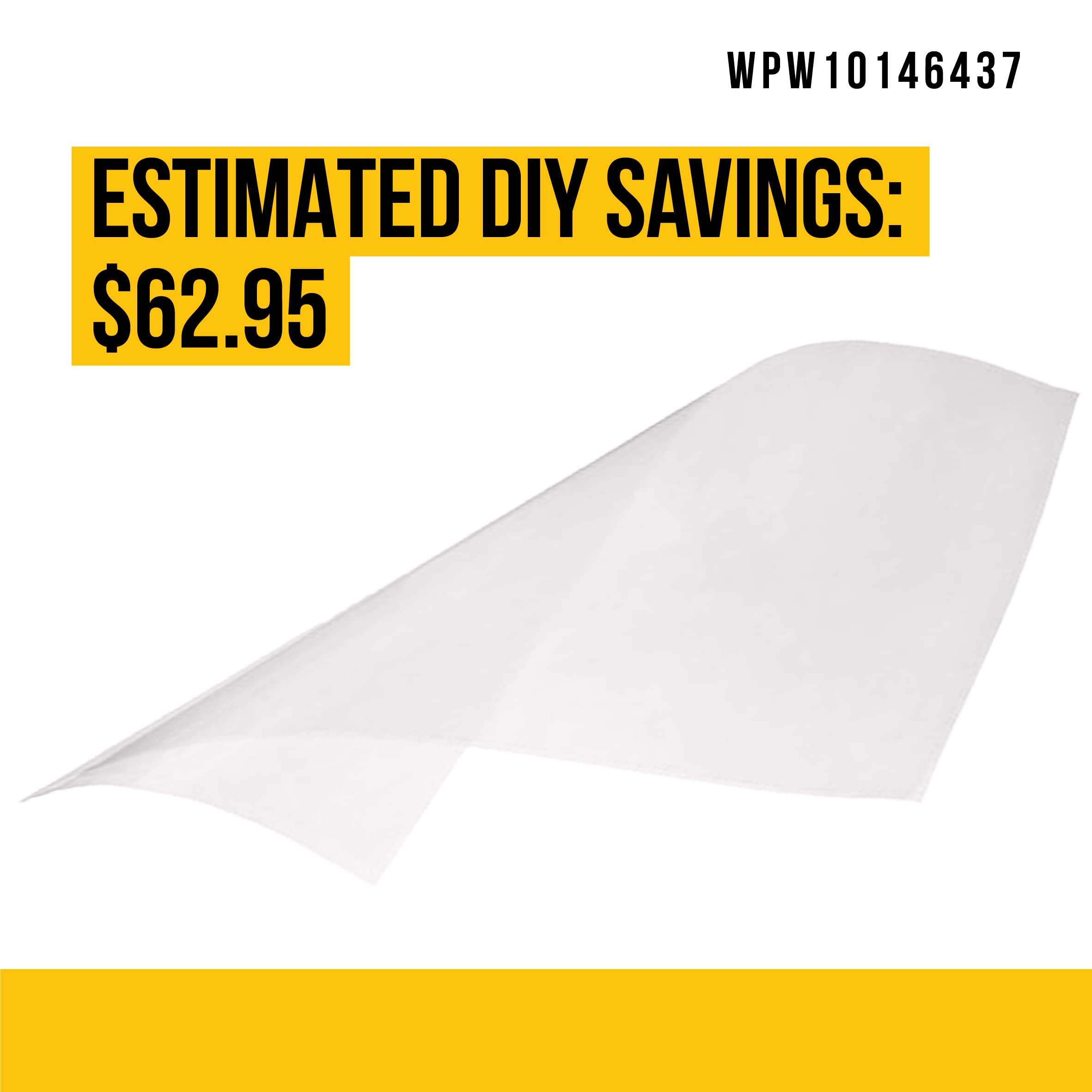 Amazon.com: WPW10146437 W10146437 Peel-and-Stick Door Film 