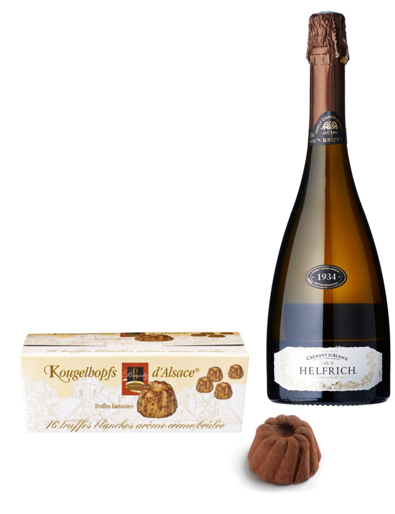 Cremant & Schokoladentrüffel Genuss aus dem Elsaß